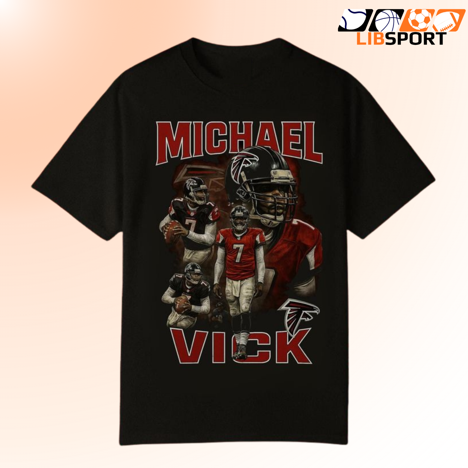 Michael Vick Shirt, Atlanta Falcons Tee, Vintage Classic T-Shirt
